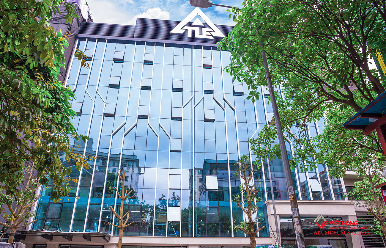 Semi-Unitized Curtain wall